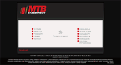 Desktop Screenshot of mtbtrzebinscy.pl